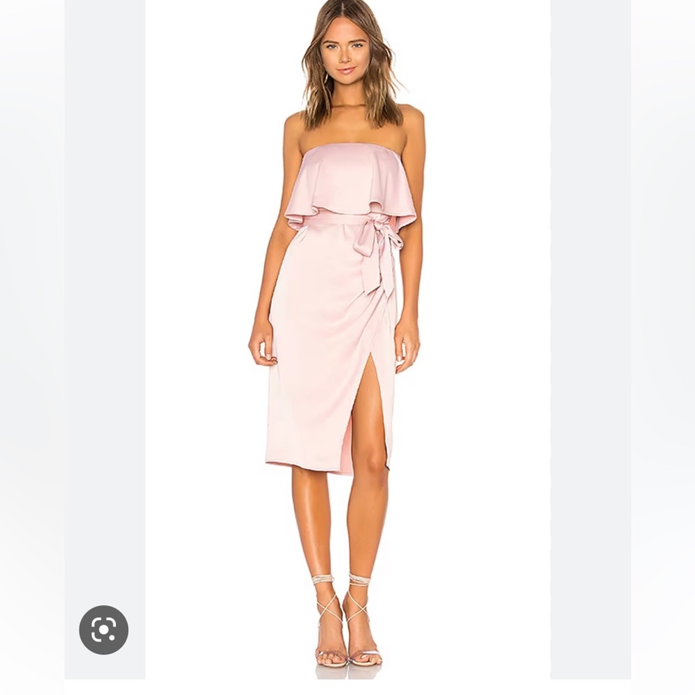 Lovers and Friends Violet Midi Dress in Pink Size XS